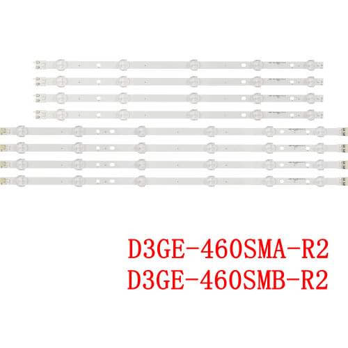 LED backlight strip for Samsung UN46FH5303 UN46H6201 UN46H6203 UA46H5303 UA46H6203 LH46EDCPLBV D3GE-460SMB-R2 D3GE-460SMA-R2