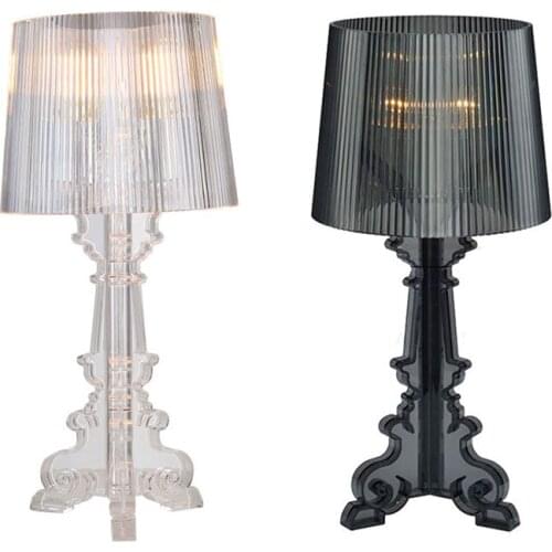 Acryl Table Lamp for Bedroom Desk Lamp Study Crystal Bed Reading Book Light Ghost Night Lights Bedside Lighting