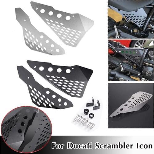 Aluminum Side Cover Panel Mid frame Protector Guard Fairing for Ducati Scrambler Sixty Desert Sled Full Throttle Urban Enduro