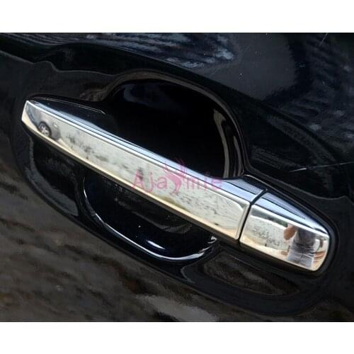 For Toyota Sienna 2011-2017 #304 Stainless Steeel Car Styling Door Handle Cover Trim Protector Panel Auto Accessories