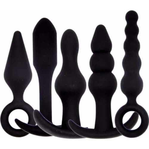 Smooth Silicone Dildo Vibrator Male Prostate Massage Anal Plug G Spot Butt Plug Anal Toys Adult Masturbation Sex Toys for Couple