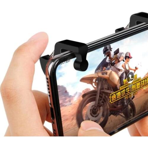 1Pair L1 R1 Gaming Trigger Smart Phone Games Shooter Controller Fire Button Handle For PUBG/Rules Of Survival/Knives Out