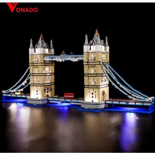 LED Light Kit Compatible for lego 10214 17004 Creator Expert London bridge Building Blocks Bricks (only light with Battery box)
