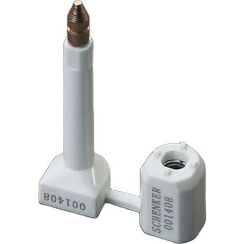 5PCS ISO/PAS17712 High Security Bollet Seals Containers Steel Bolt Seal Numbered Metal Cable Ties Anti-Rotating Wholesale