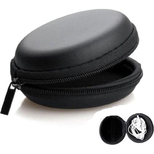 Eva Earphone Storage Box Carry Hard Bag Earphone Accessories Earplugs Memory Card Usb Cable Storage Bag