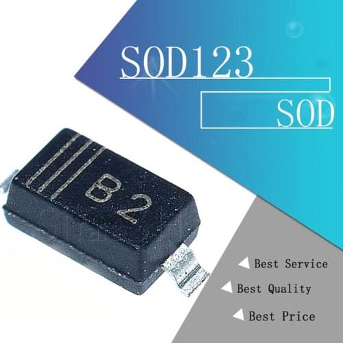 100pcs MBR0520LT1G SOD123 MBR0520 SOD Surface Mount Schottky Power Rectifier new and original