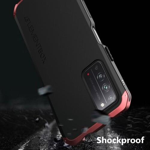 Honor X10 Metal Case For Huawei Honor X10 Case Shockproof Aluminum + PC Back Cover Metal Armor Coque For Huawei Honor X10 Funda