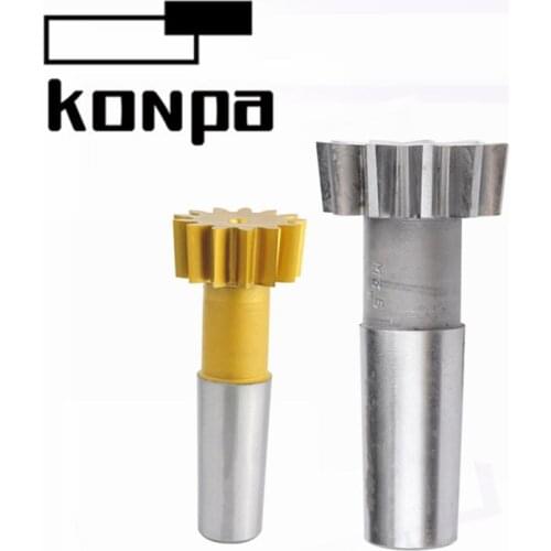 PA30 D25mm taper shank gear shaper cutter M1-M4 module involute spline gear shaper cutting tool milling hob cutter