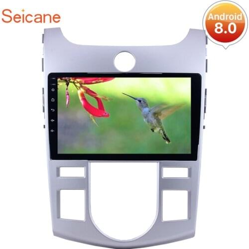Seicane 2.5 D IPS Screen 8-core RAM 4G ROM 32G 9" Car Radio GPS Navigation Player For 2008 2009 2010 2011 2012 KIA FORTE (AT)
