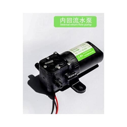 12V 12 volt agricultural electric sprayer water pump diaphragm high pressure self-priming car wash water drill pesticide machine