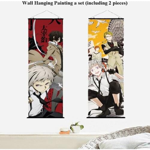 Cartoon Bungo Stray Dogs modern Hanging Wall Painting picture 50cmx150cm home decor Nakajima Atsushi wall Poster 40cmx100cm