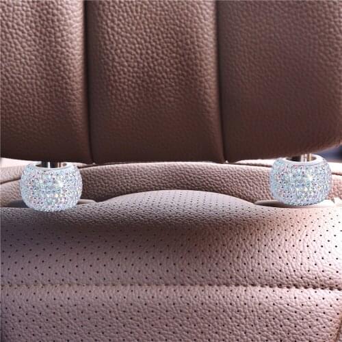 Bling Bling Car headrest decoration ring diamond-studded car headrest decoration Decorative ring for car backrest