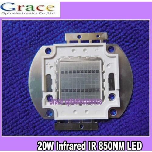 2013 NEW 20W Infrared IR 850NM High Power LED lamp Light 15-17V 700MA