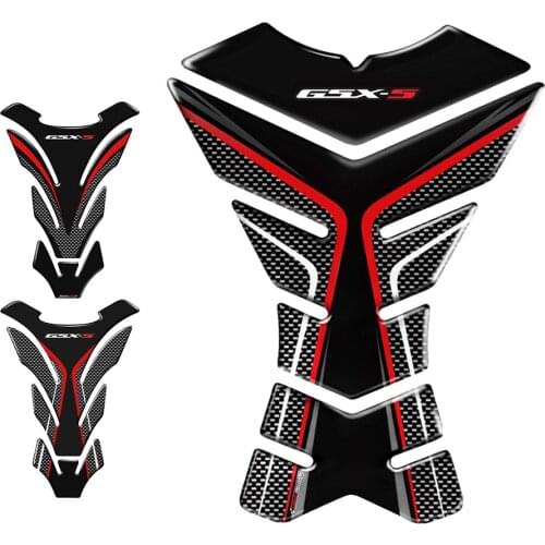 3D Carbon-look Motorcycle Tank Pad Protector Decal Stickers Case for Suzuki GSX-S1000 GSX-S 1000 1000F Tankpad