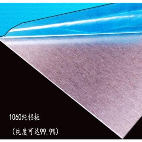 5pcs/10pcs 5052 Aluminum plate Flat Aluminum Sheet DIY Thickness 3mm 100x100mm Customizable