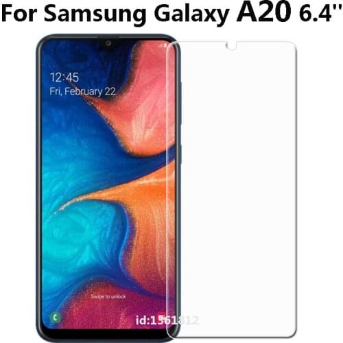 A20 Tempered Glass For Samsung Galaxy A20 Strike Screen Protector Mobile Telephone Glass Samsung Galaxy A20 Phone Case 6.4 inch