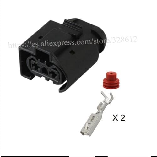 DJ7026H-3.5-21 car wire female cable Waterproof sheath 2 pin connector automotive Plug socket include terminal and seal