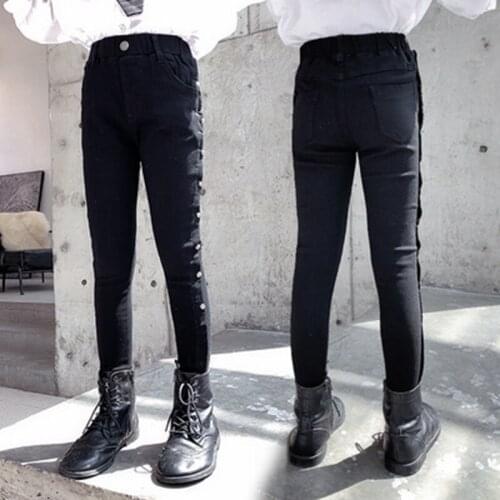 Baby Has Black Jeans For Girls