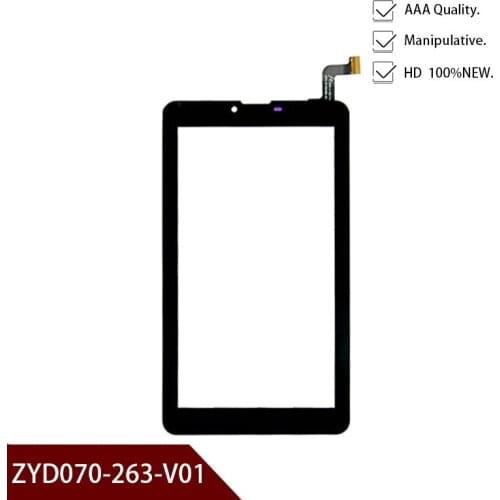 For 7 inch ZYD070-263-V01 Tablet Capacitive touch screen panel digitizer Sensor replacement Phablet Multitouch Free shipping