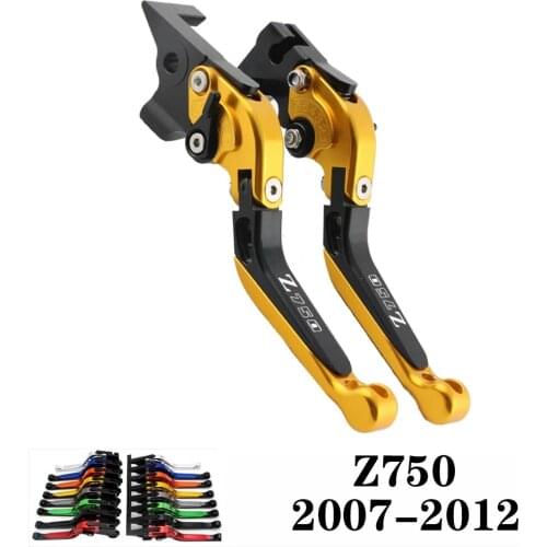 For KAWASAKI Z 750 Z750 2007 2008 2009 2010 2011 2012 07 08 09 10 11 12 Motorcycle Adjustable Brake Clutch Lever Levers Folding