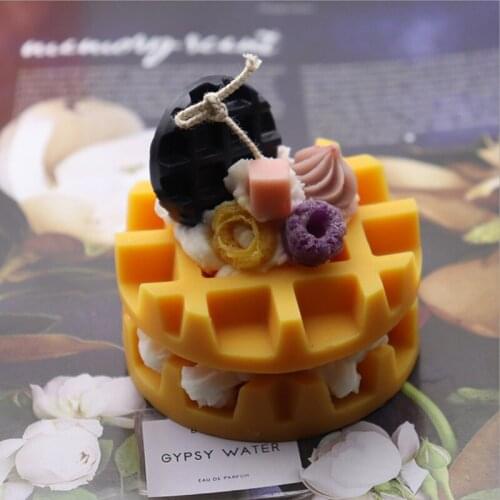 Cake Mold Round Silicone Waffle Mold Tool Kitchen Accessories for Dessert Shops XH8Z