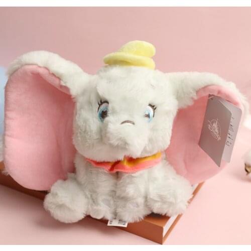 20cm Dumbo Plush Disney Toys Elephant Models Stuffed Animal Baby Birthday Party Soft Doll For Girls Babies Gift To Girlfriend