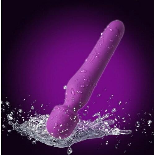 Heating Vibrator Av Wand Massager Vibrator Waterproof Soft Dildo Vibrator G Spot Clitoris Stimulator Adult Sex Toys for Woman