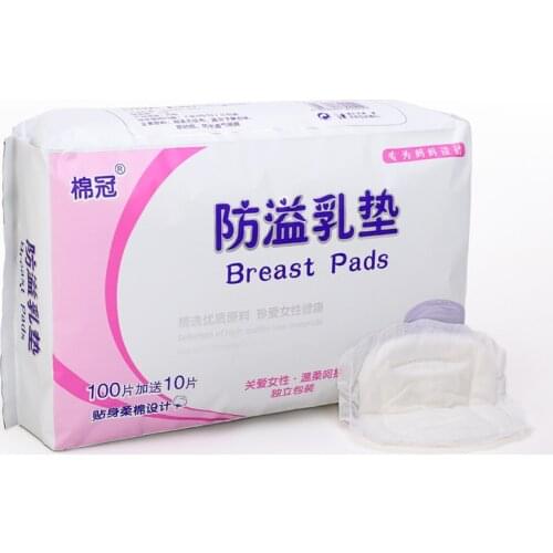100 Pcs Anti-overflow Breast Pad Disposable Maternity Milk Nursing Pads Feeding Pad Maternity Breast Pads ER816
