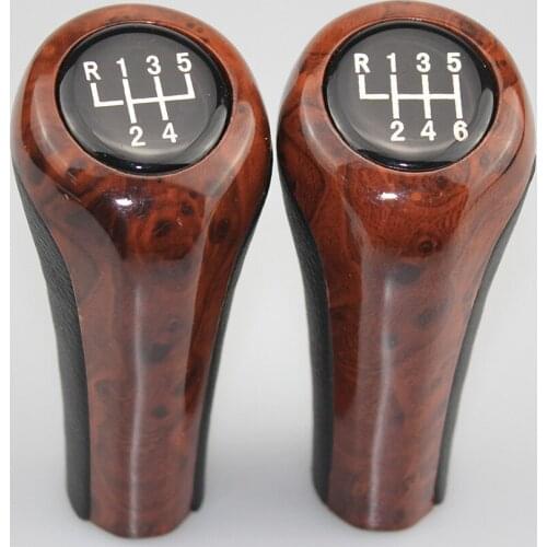 Wood grain is suitable Gear shift knob for bmw 3-color1 3 5 6 Series E30 E32 E34 E36 E38 E39 E46 E53 E60 E63 E83 E84 E90 E91