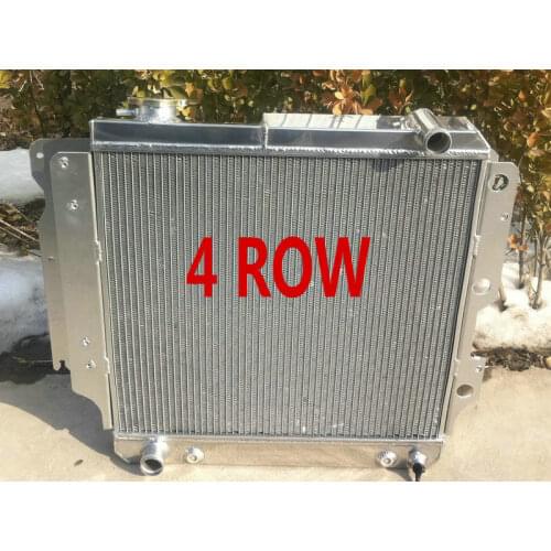 4 Row Aluminum Alloy Radiator For Jeep Wrangler YJ/TJ 2.4L-4.2L 1987-2006 05 04 03 02 01