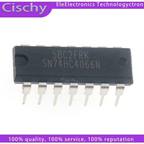 5pcs SN74HC4066N SN74HC4066 74HC4066N 74HC4066 DIP-14 new original In Stock