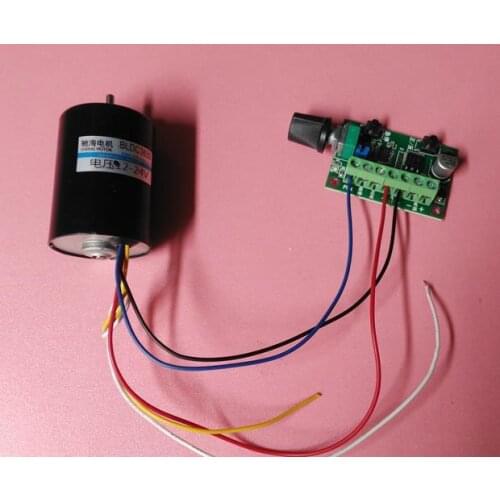 Stepless DC brusless motor controller PWM DC speed controller PLC motor speed regulator