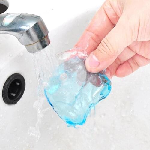 Household Clear Blue Plastic Super Suction Cup Razor Razor Bathroom Cup Rack Rack Promotion Suction Storage Holder Shaver U9Z1