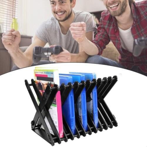 For PS5 Game Accessories Card Holder Disk Stand Storage Bracket For PS5 Discs Holder For Sony For Playstation 5 Game Disc Rack