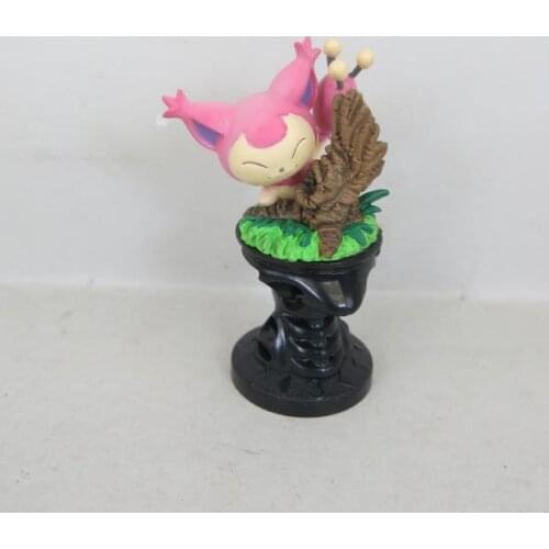 TOMY Pokemon Action Figure Authentic Anime Ornaments War Chess Series Skitty Rare Out-of-print Model Toys