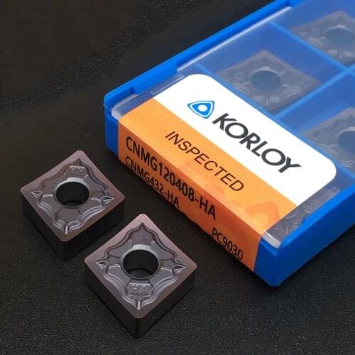 10pcs CNMG120408 HA PC9030 CNMG432 Carbide Inserts High Quality External Turning Tool CNC Lathe Cutter Tools For Stainless Steel