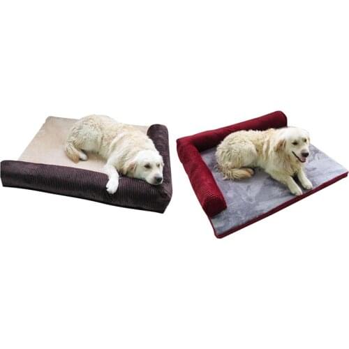 Dog Bed for Large Dogs Pet House Sofa Mat Dogs Beds Winter Kennel Soft Pet Cat House Blanket Cushion for Husky Labrador