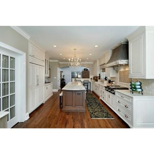 2017 hot sales wood kitchen cabinets armoires de cuisine traditional armoires de cuisine kitchen island with storage S1606009