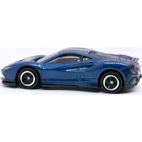 Takara Tomy Tomica No. 059 Ferrari-F8 TRIBUTO BLUE Color Scale 1:62 Diecast Mni Car Model Toy