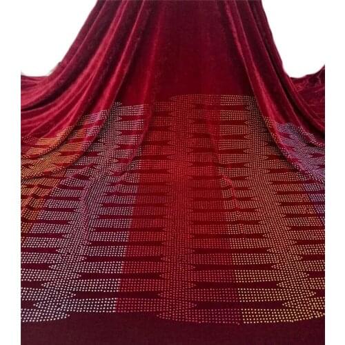Fashion High Quality Stones BZL-5.120711 Latest African Velvet Lace Fabric for Bridal Lace Nigerian Net Lace Fabric