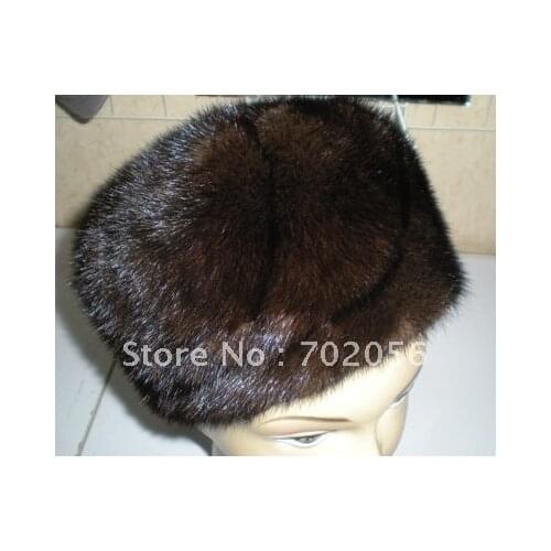 Mink Fedoras Cap Hat DEC Cabbie Gatsby Luxury #2303