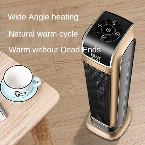 Portable oscillating PTC Ceramic Fan Heaters 1000Watt 2000Watt Adjustable Eleteic Fan Electric Mini Portable Heater