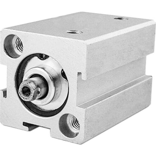 SDA16*50 16mm Bore 50mm Stroke Compact Air Cylinders SDA16X50-S Dual Action Air Pneumatic Cylinder magnet pneumatic cylinder