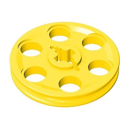 BZB MOC 4185 Pulley High Tech Creative Building Block Model Kids Toys DIY Brick Parts Best Gifts