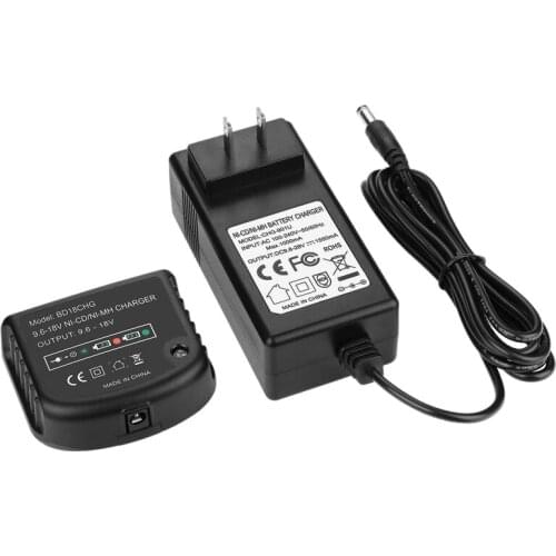 9.6V-18V Multi-Volt Battery Charger For Black&Decker Ni-Cd Ni-Mh Battery Hpb18 Hpb18-Ope Hpb12 Hpb14 Fsb14 Fsb18 Fs120Bx Us Pl