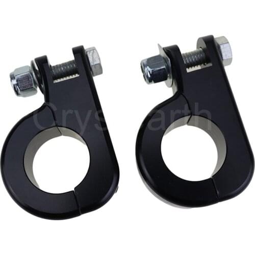 Motorcycle 1.25" 32mm Engine Guard Foot Peg Footrest Mounting Kit For Harley Sportster 883 1200 Softail Dyna CVO Electra Glide