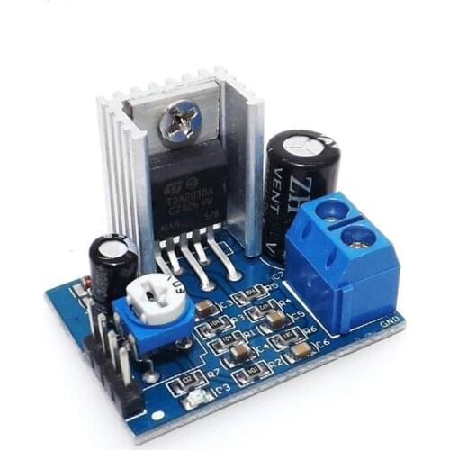 1PCS TDA2030A Module DIY Kit Parts 6V - 12V Single Power Supply 6-12V Audio Amplifier Board TDA2030A Module