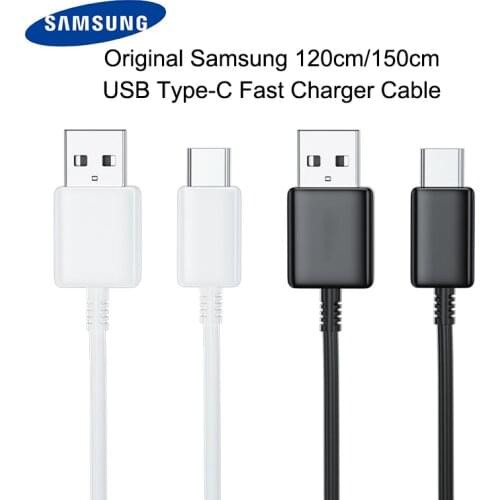 100% Original Samsung galaxy charger cable 120cm, fast charging, usb 3.1 type C for S8 s9 Plus note 8 9 A7 A8