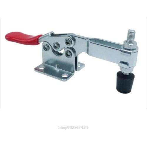 4 pcs Holding Capacity 220lbs(100Kg) Quick Release Vertical Type GH-201b Horizontal Toggle Clamp Hand Tool Set O09 20 Dropship