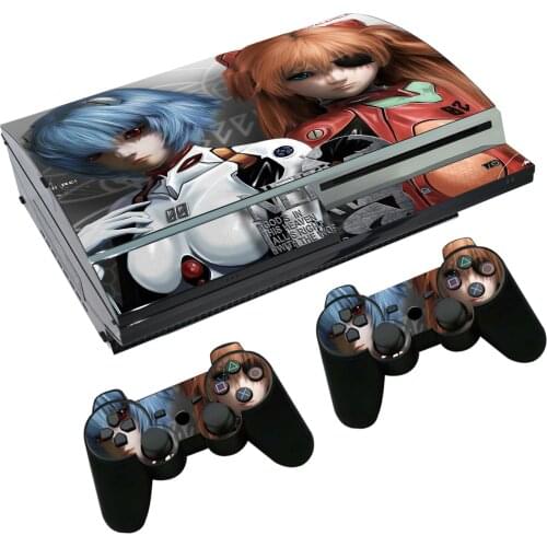 For Sony playstation PS3 Console Skins+2PCS Stickers For PS3 console Vinyl Skin sticker for ps3 sticker